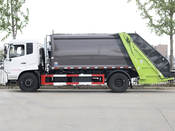 东风天锦12-14方压缩式垃圾车