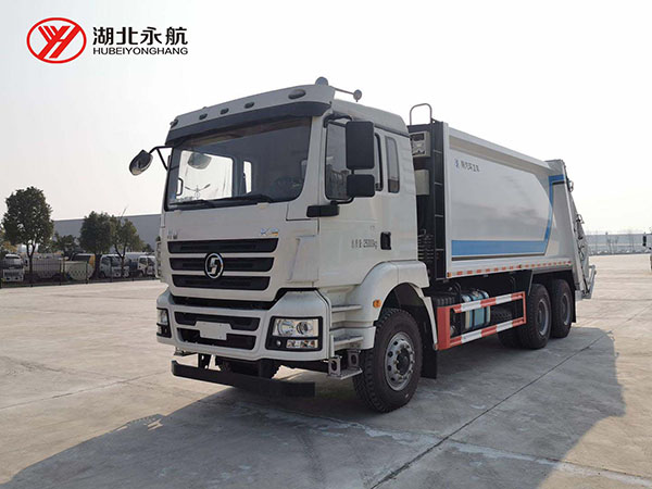 陕汽轩德X3 18方压缩式垃圾车