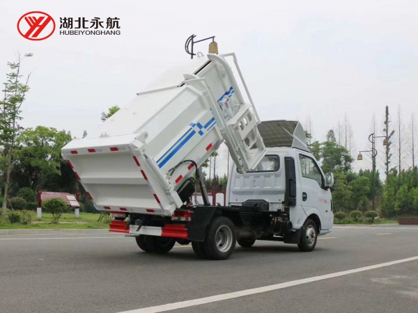 东风途逸侧装垃圾车