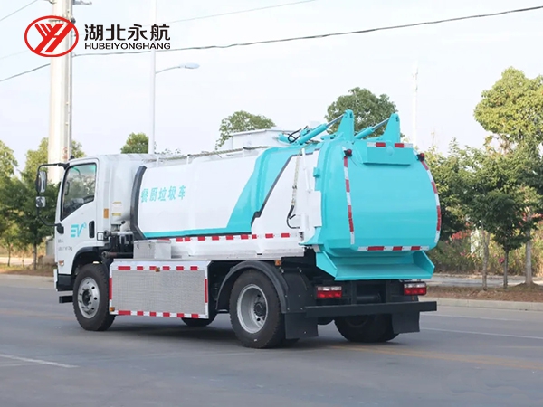 陕汽轩德纯电动餐厨垃圾车