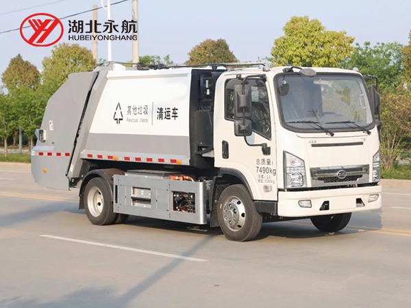 比亚迪T6纯电动6方压缩式垃圾车