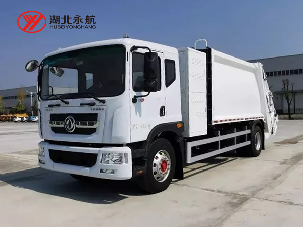 东风多利卡D9纯电动12方压缩式垃圾车