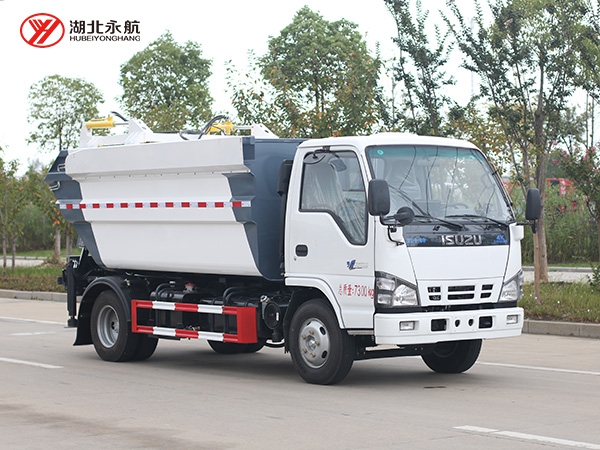 五十铃高位自装卸式垃圾车