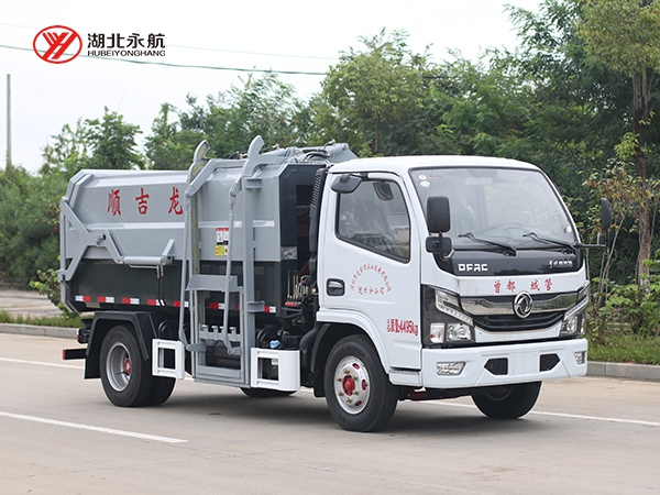 东风小多利卡侧装垃圾车