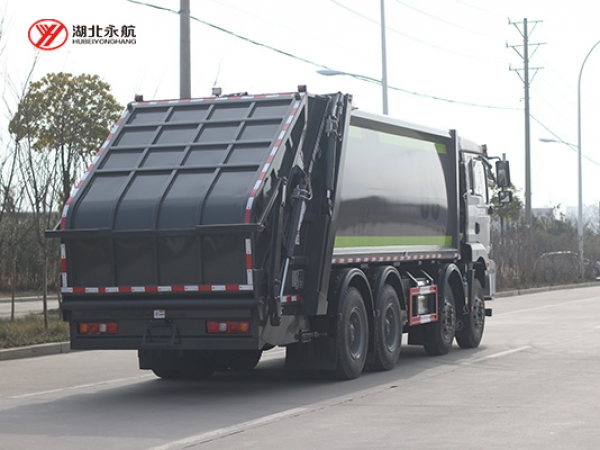 陕汽德龙20方压缩式垃圾车