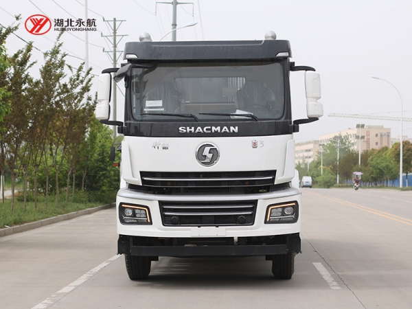 陕汽轩德翼3 18方压缩式垃圾车