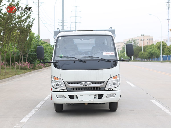 福田小卡之星高位自装卸式垃圾车