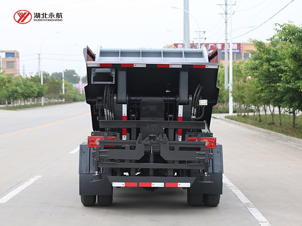 福田小卡之星高位自装卸式垃圾车