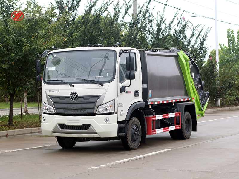 福田瑞沃6方压缩式垃圾车