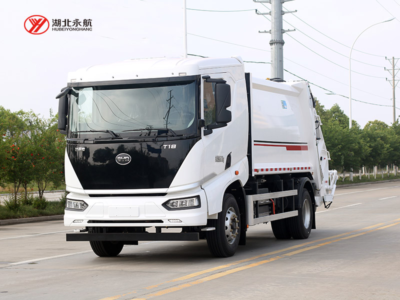 比亚迪T18纯电动12方压缩式垃圾车