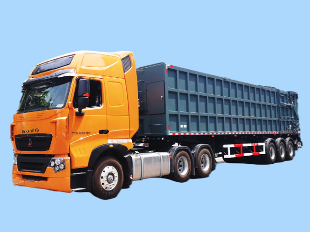 压缩式垃圾半挂车