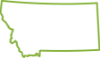 Clip art of Noxon, Montana.